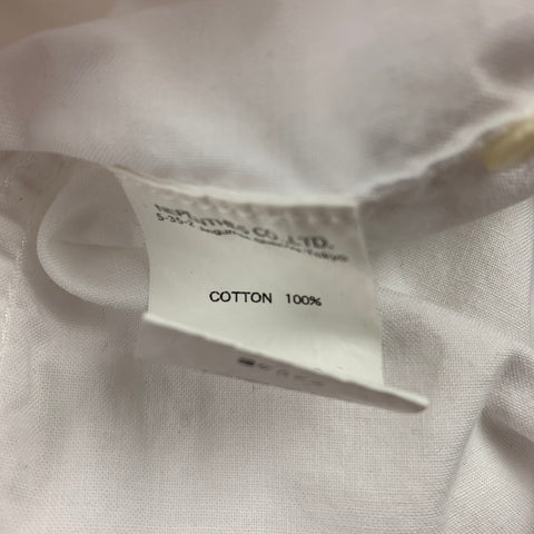 ENGINEERED GARMENTS Size M White Cotton Long Sleeve Shirt