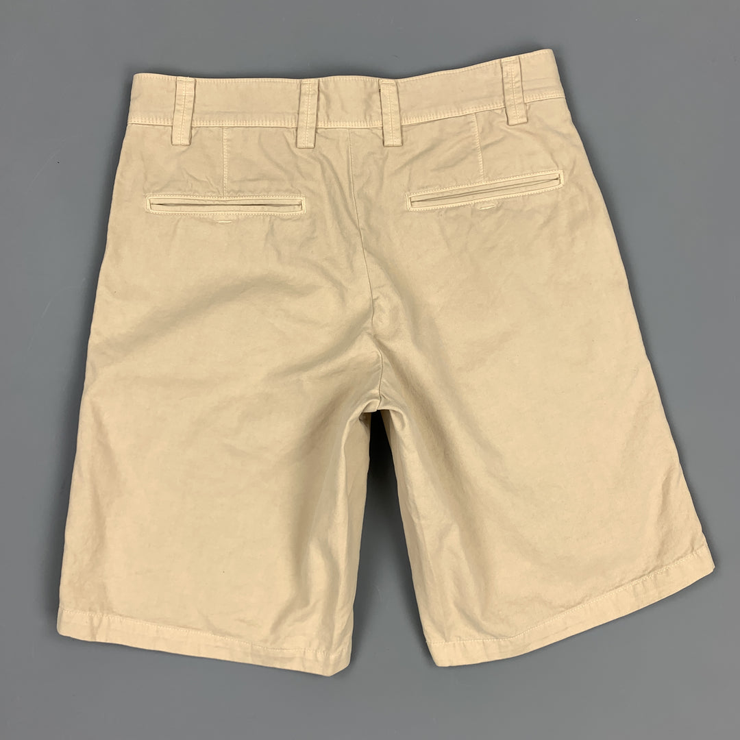 KHAKI SURPLUS Size 28 Khaki Cotton Zip Fly Shorts