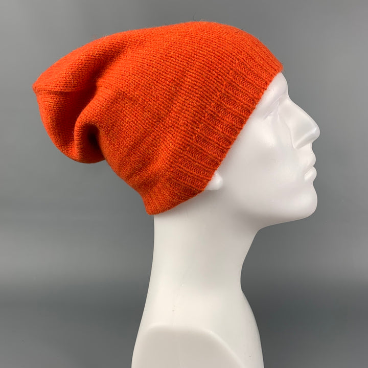 POLO by RALPH LAUREN Orange Knitted Wool Beanie