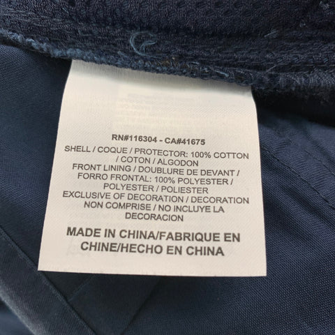 CONVERSE x KIM JONES Size 34 Navy Cotton Cargo Casual Pants