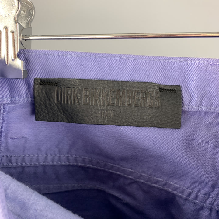 DIRK BIKKEMBERGS Taille 30 Jean double couture violet lavande