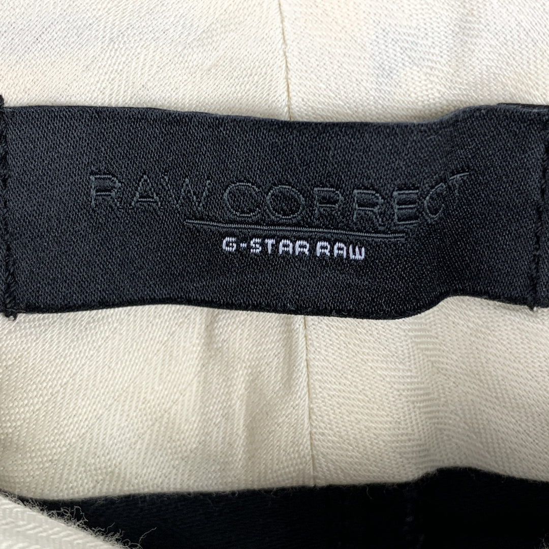 Pantalon décontracté en coton uni anthracite taille 34 G-STAR
