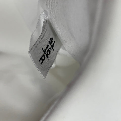 ARMANI COLLEZIONI Size M White Cotton Tuxedo Long Sleeve Shirt