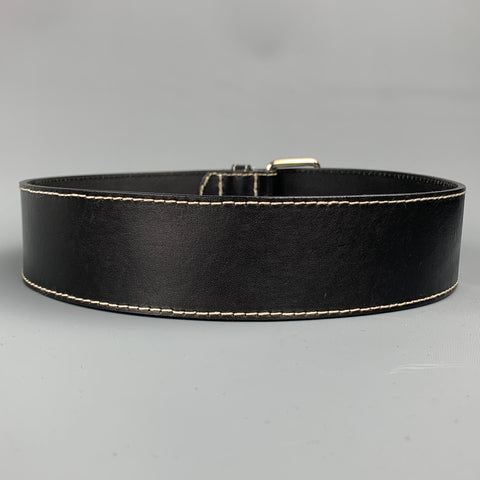 IVAN GRUNDAHL Waist Size 31 Black Leather Belt