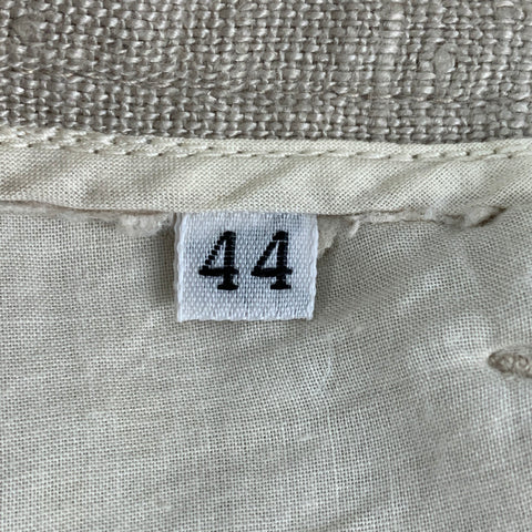 Vintage GIANNI VERSACE Size 28 Beige Pleated High Waisted Casual Pants