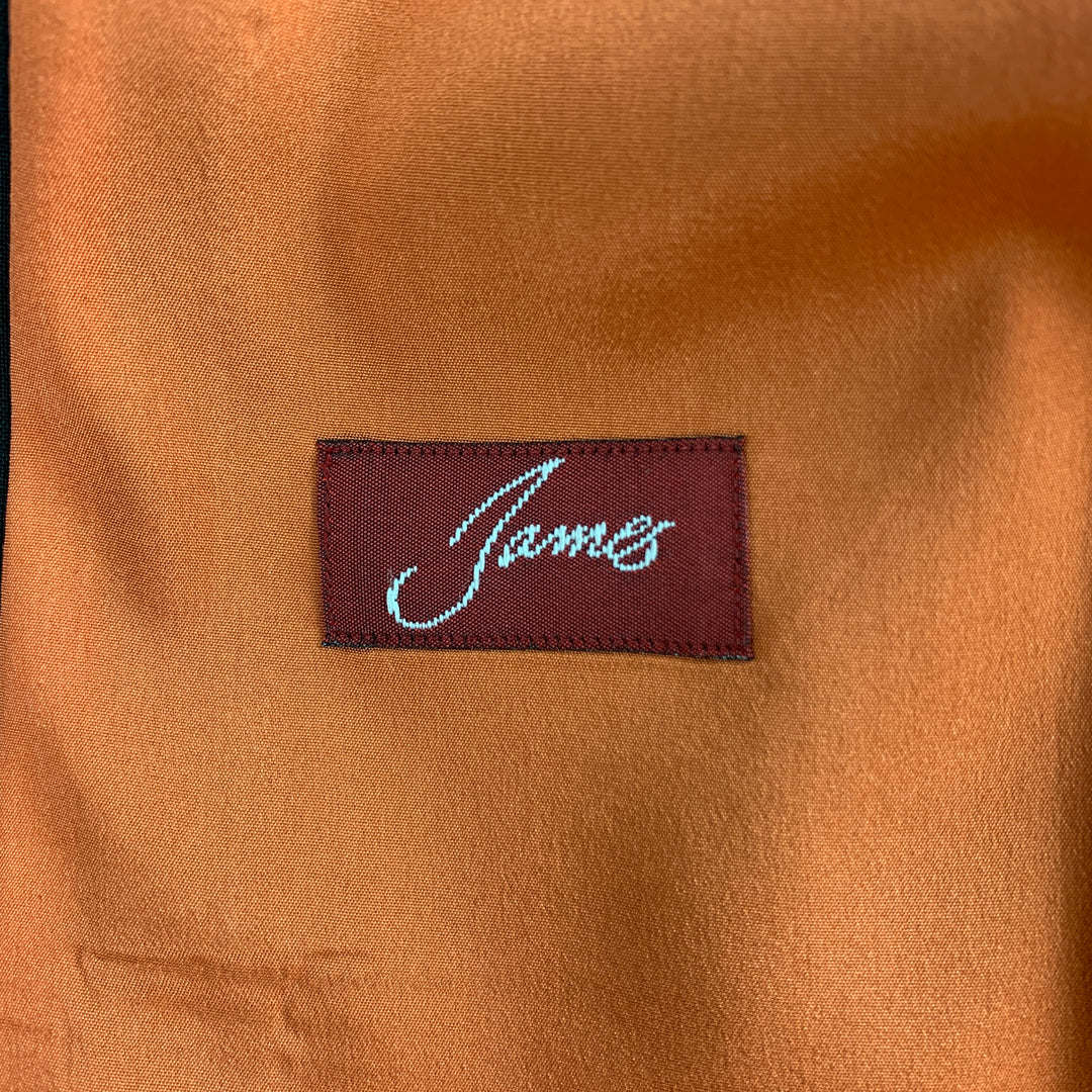 VIVIENNE WESTWOOD MAN James Size 40 Black Wool Notch Lapel Suit