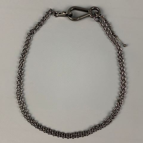 NO BRAND Silver Chain Link Metal Necklace