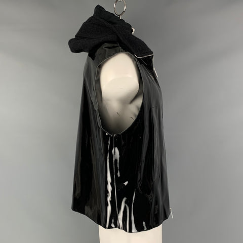 ALYX  Size XL Black Mixed Materials Polyester Polyurthane Vest