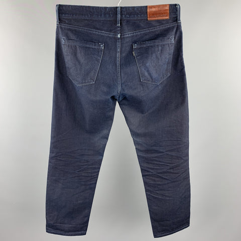 LEVI'S MADE & CRAFTED Size 32 Indigo Selvedge Denim Jeans