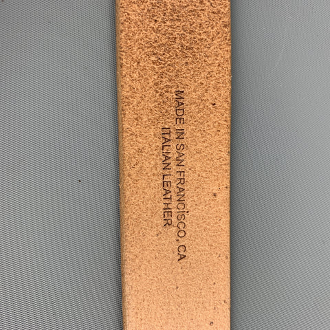 UNIONMADE x CIRCA Size 32 Tan Leather Belt