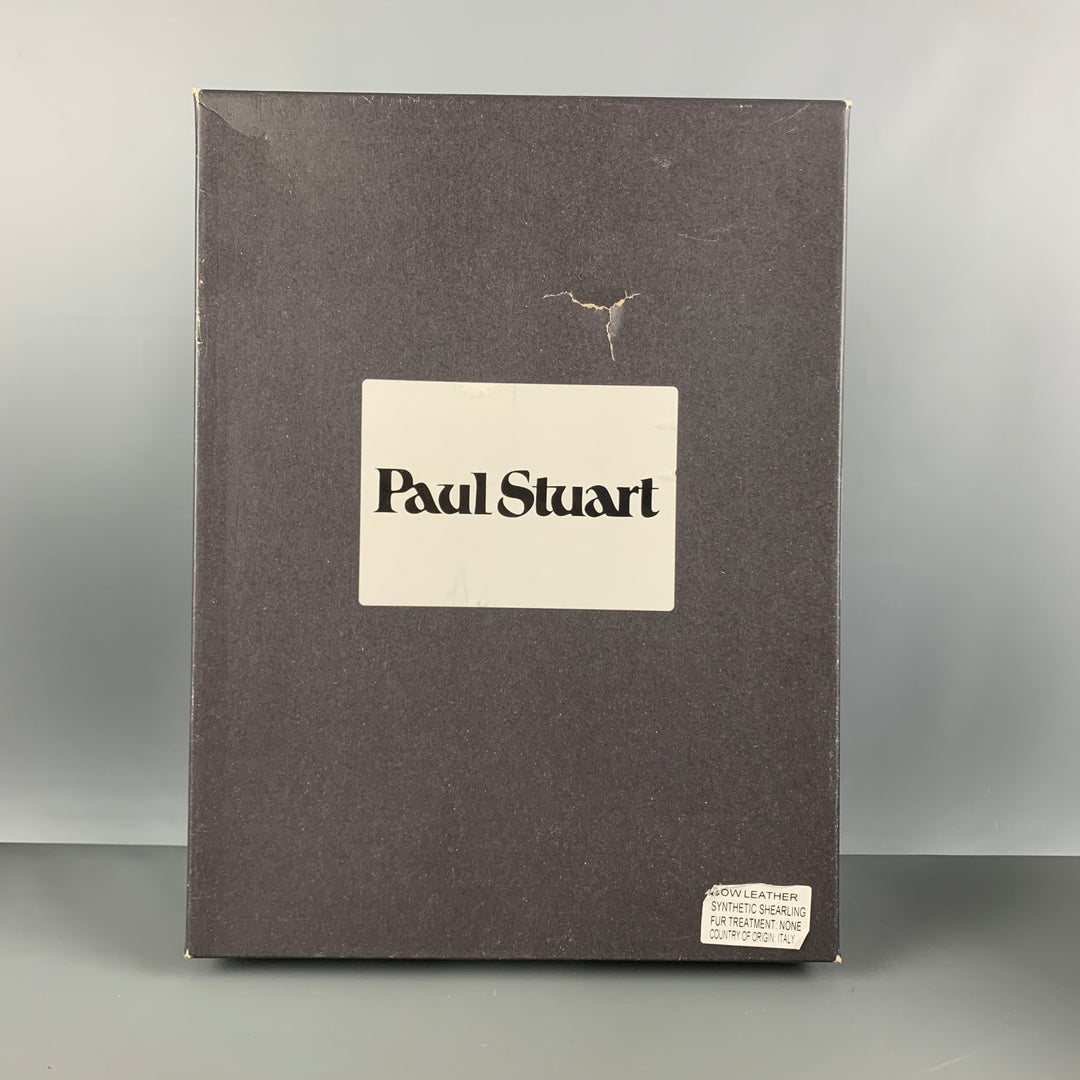 PAUL STUART Size 8 Brown Solid Leather Pull On Boots PAUL STUART Size 8 Brown Solid Leather Pull On Boots – Sui  main image 3