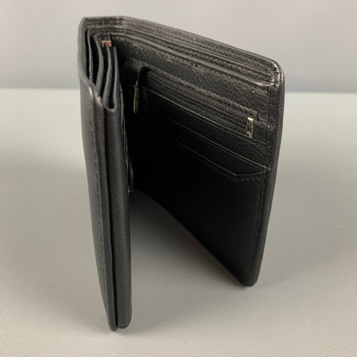 LA BAGAGERIE Black Leather Wallet