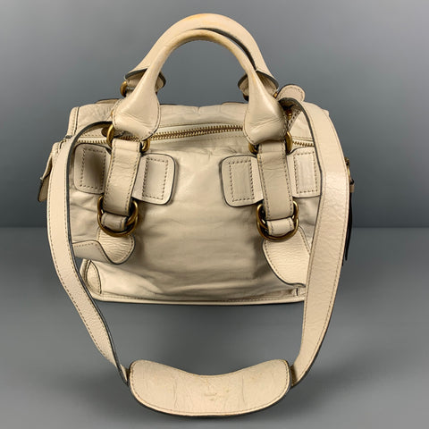 CHLOE Beige Leather Shoulder Bag