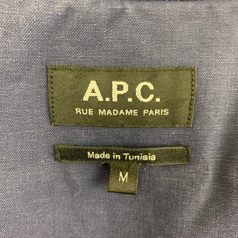 A.P.C. Size M Dark Blue Utility Jacket