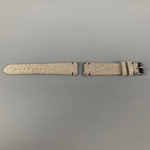 MERCI Grey Black Checkered Watch Band