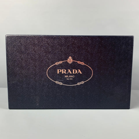 PRADA SS 18 Taille 11 Sandales à lanières en cuir cloutées marron noir