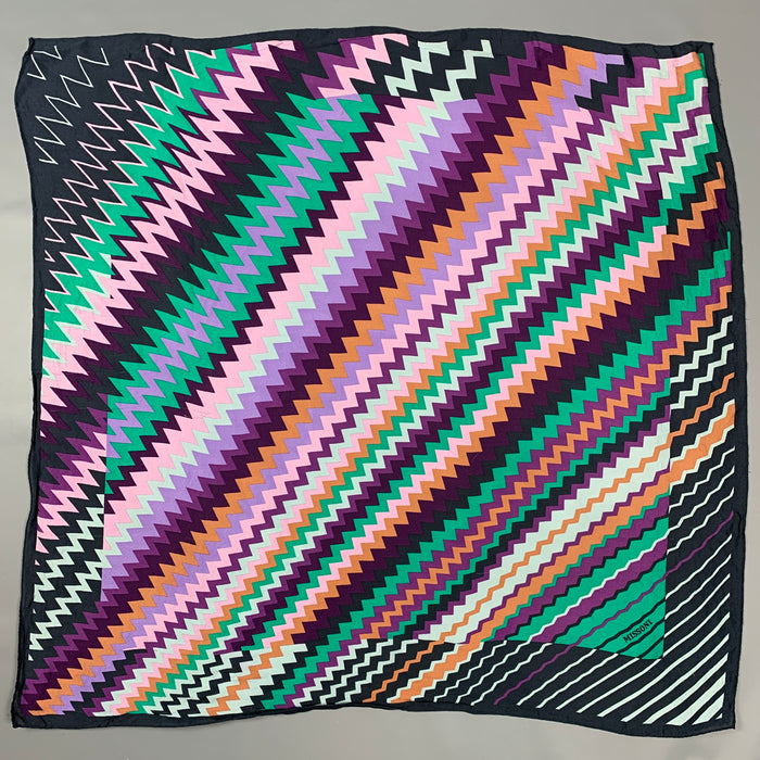 MISSONI Multi-Color Zig-Zag Scarf