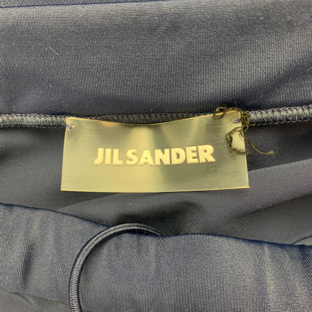 JIL SANDER Bañador con cordón de poliamida azul marino Talla M