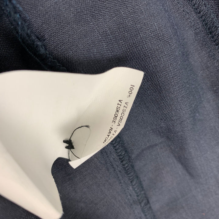 ARMANI COLLEZIONI Taille 6 Haut décontracté en viscose marine