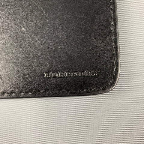 BURBERRY Olive Pebble Grain Leather iPad Case