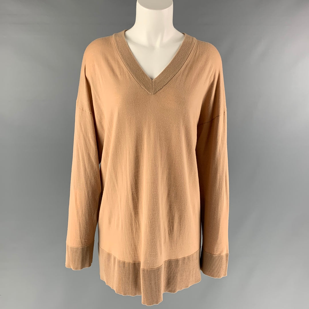 THE ROW Jersey extragrande de lana color camel Talla XS