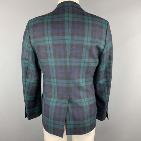 VIVIENNE WESTWOOD Size 40 Plaid Blackwatch Wool Vest Layer Sport Coat