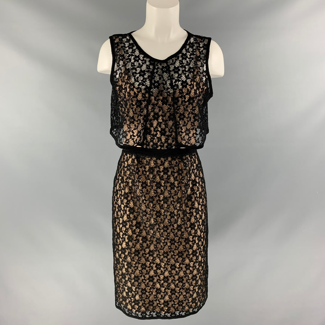 MARC by MARC JACOBS Size S Black Lace Polyester Dress