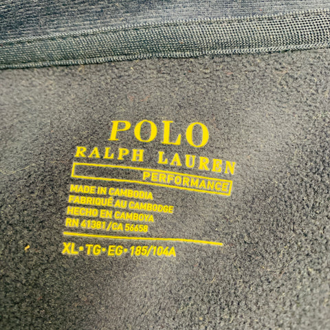 RALPH LAUREN Talla XL Chaqueta Camuflaje Poliéster Elastano Azul Marino