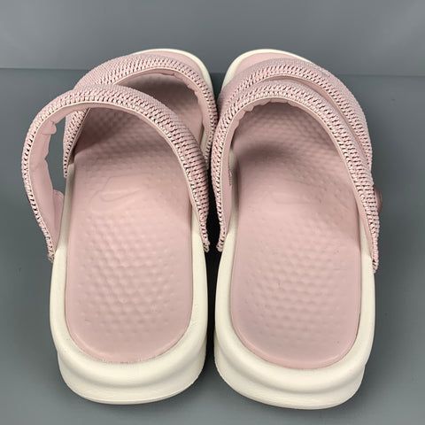 NIKE Talla 12 Sandalias de goma con textura rosa