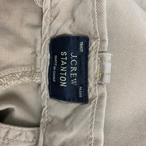 J.CREW Size 31 Khaki Cotton Chino Shorts