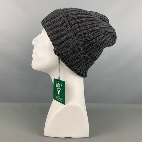 SOUTH 2 WEST 8 Grey Knitted Wool/acrylic Hats