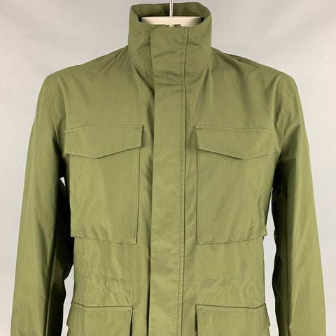 SAVE THE DUCK Pro-Tech  Size L Olive Polyester Parka Jacket