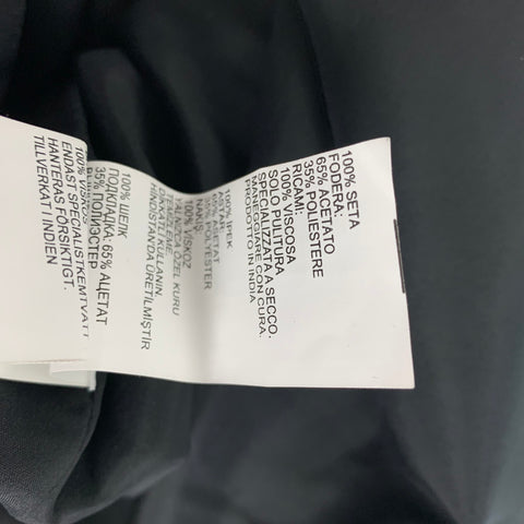 PETER PILOTTO Vestido de cóctel sin mangas bordado de seda multicolor talla M