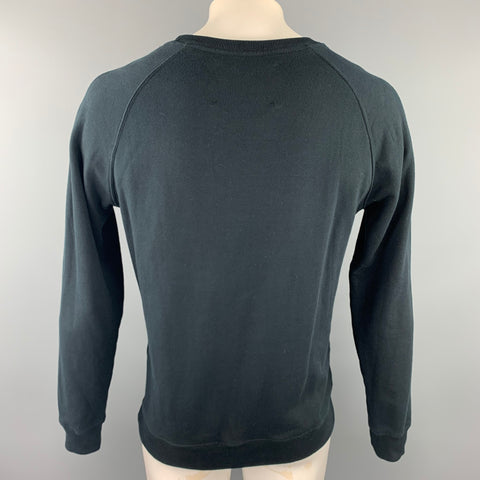 EVERLAST pour PORTS Taille L Sweat-shirt à col rond en coton avec logo noir