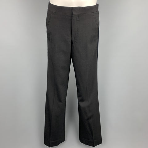 MANI by GIORGIO ARAMNI 40 Long Black Wool Tuxedo