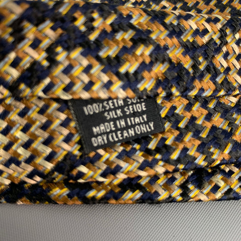 VINTAGE Brown Plaid Tie