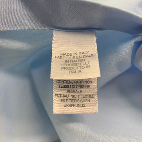PAUL SMITH Size S Blue Cotton Long Sleeve Shirt