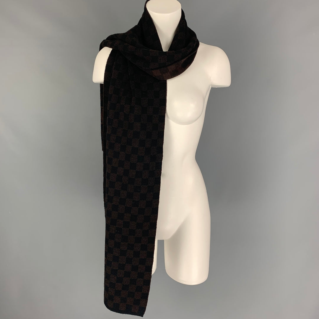 Louis Vuitton - Authenticated Scarf - Brown for Women, Very Good Condition