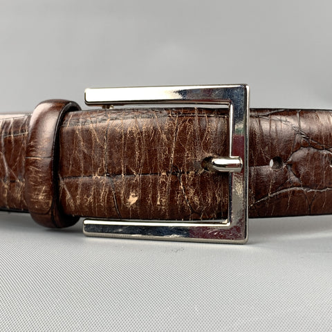 TRAFALGAR Size 38 Brown Leather Belt