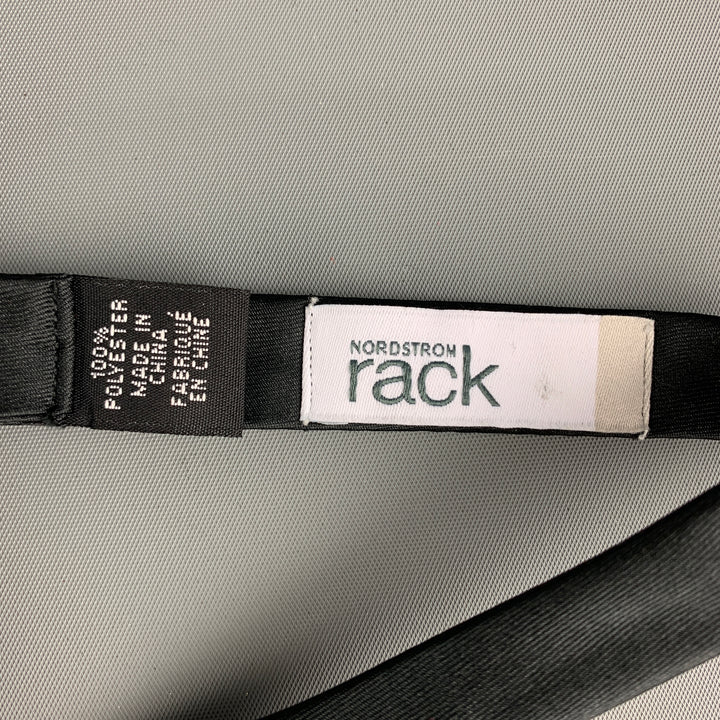 NORDSTROM Black Polyester Bow Tie
