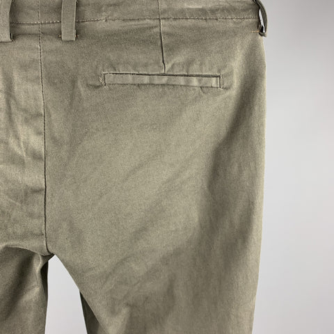 SACOOR BROTHERS Size S Brown Cotton Zip Fly Casual Pants