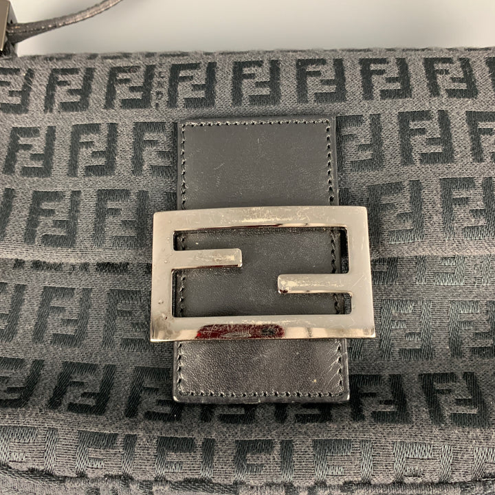 FENDI Black Monogram Handbag