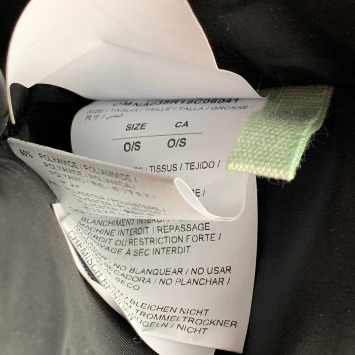 OFF-WHITE by VIRGIL ABLOH Riñonera de nailon verde oliva