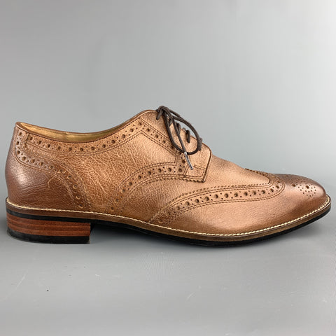 COLE HAAN Taille 8 Tan Brogues Cuir Brogue Chaussures à lacets