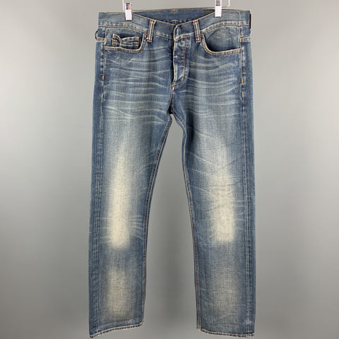 RING MILANO Size 33 x 32 Indigo Wash Denim Jeans