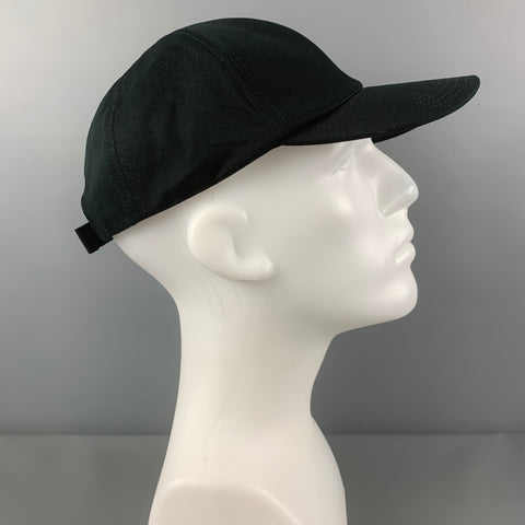 OFF-WHITE Black Graphic Cotton CAP Hat