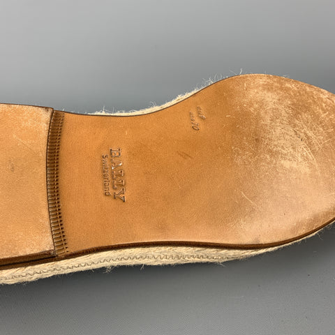 BALLY Size 10 Brown Solid Suede Slip On Loafers