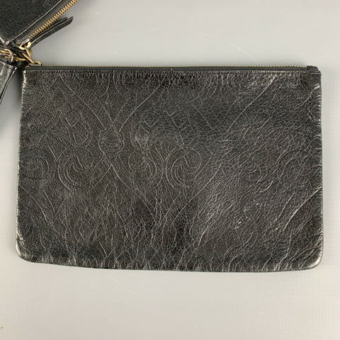 HOBO Black Leather Wristlet Handbag & Leather Goods