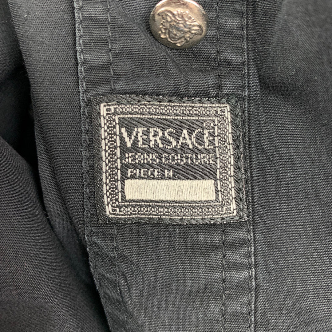  Versace Jeans Couture Black Signature Printed Classic