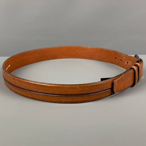 MEZLAN Size 32 Brown Leather Belt